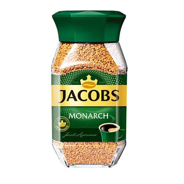 Кофе натуральный растворимый сублимированный Jacobs Monarch 95гр