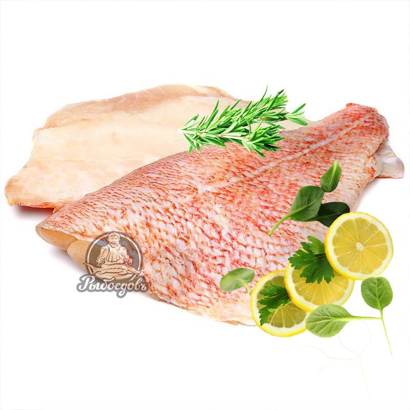 Филе окуня морского (с чешуёй)