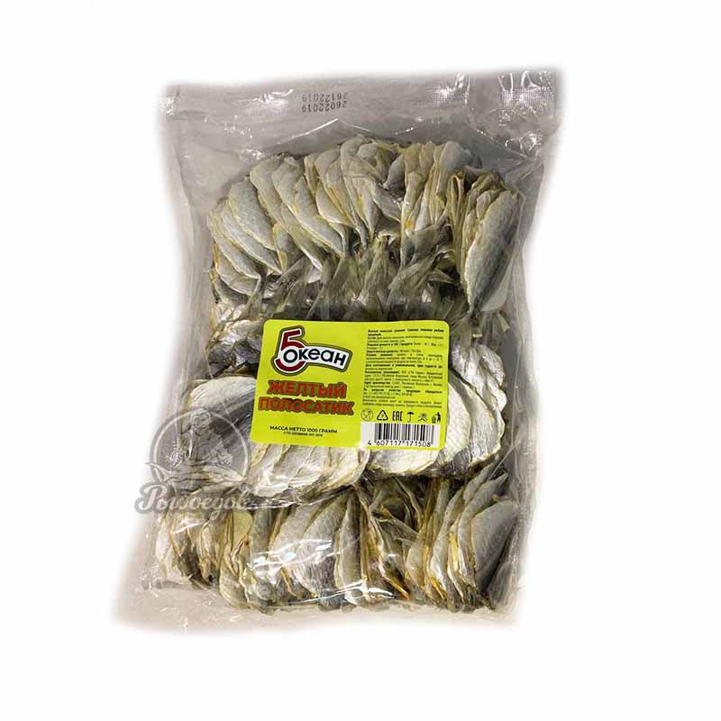 Желтый полосатик вяленый 1кг