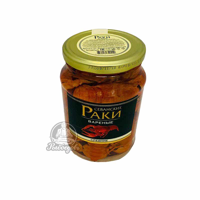 Севанские Раки вареные 720гр.