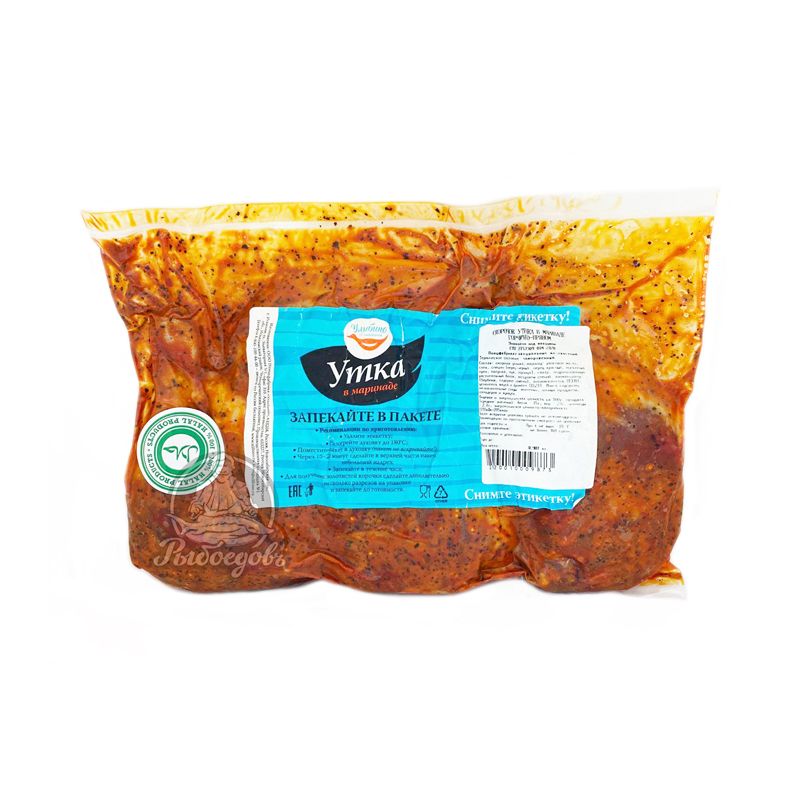 Окорочок утенка в горчично-пряном маринаде Улыбино 0.7-1.1кг