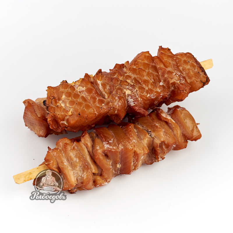 Шашлык из щуки, холодного копчения