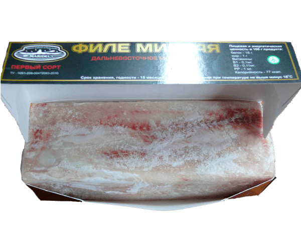 Филе минтая Витязь 1,5кг