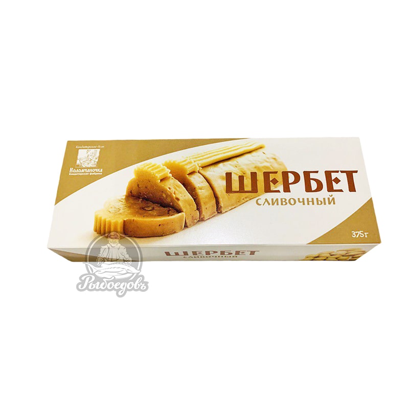 Щербет сливочный 375гр