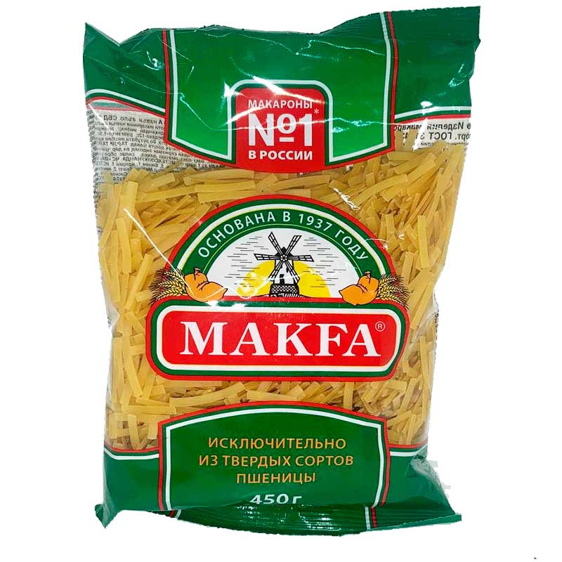 Макароны Лапшa MAKFA 450г