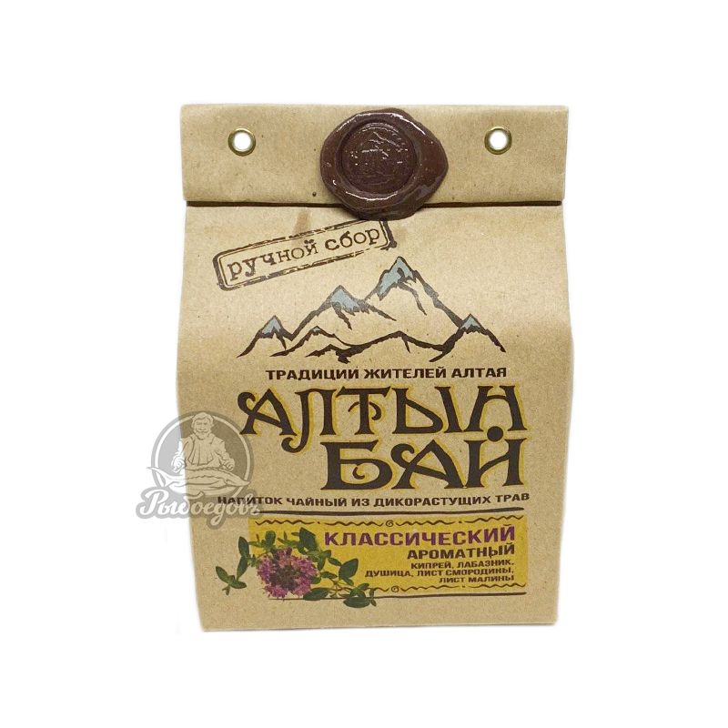Напиток чайный из дикорастущих трав Классический ароматный Алтын Бай 100гр