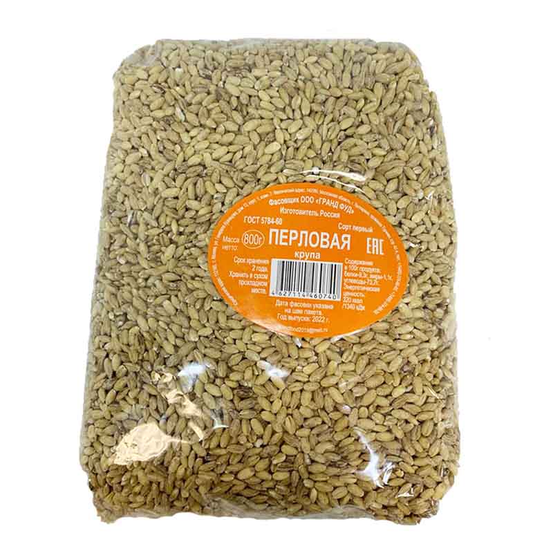 Перловая крупа 800гр