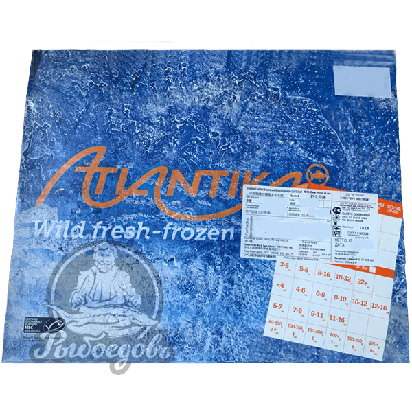Палтус Atlantika вес коробки 6.25кг
