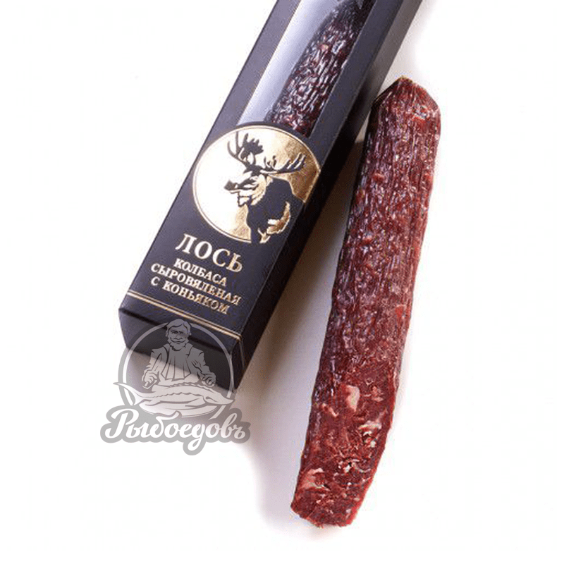 Колбаса сыровяленая из лося 75г