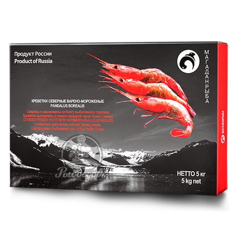 Креветки дикие 70-90 (Магаданрыба)