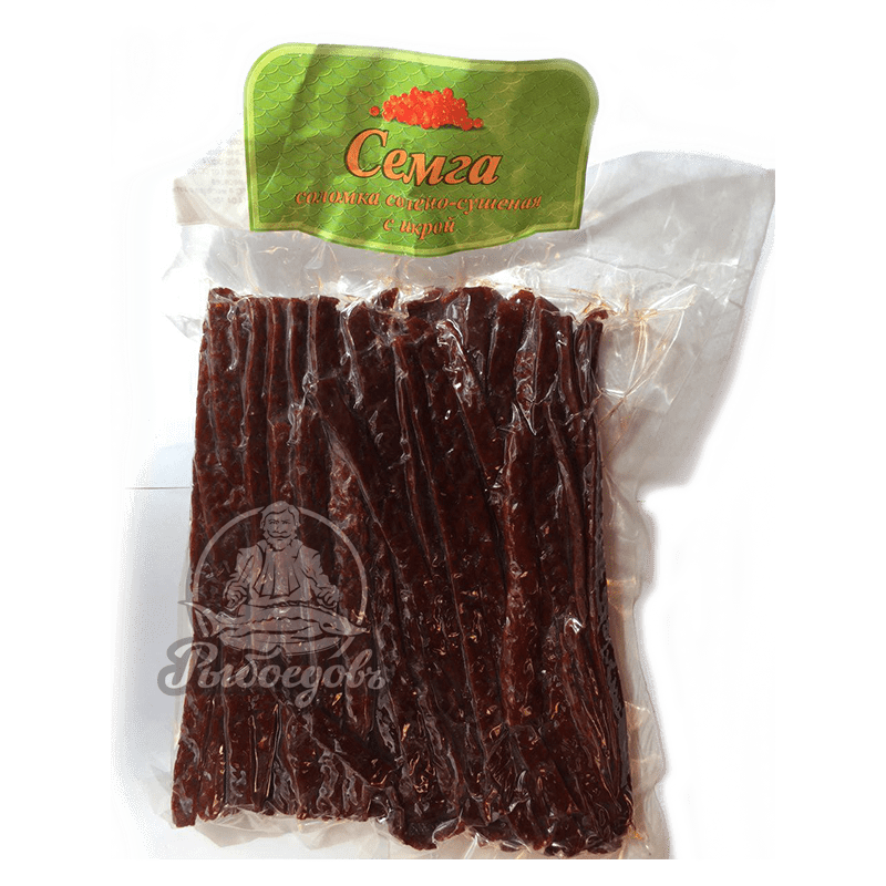 Сёмга вяленая соломка