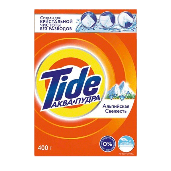 Стиральный порошок для ручной стирки Tide 400гр