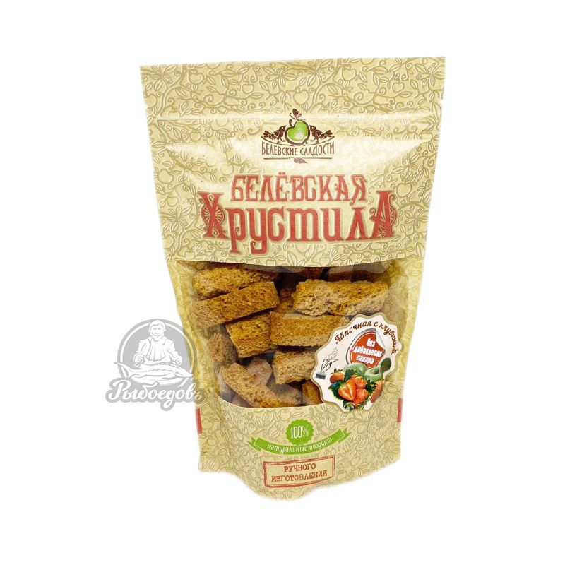 Хрустила Яблочная с Брусникой Белевские сладости 50гр