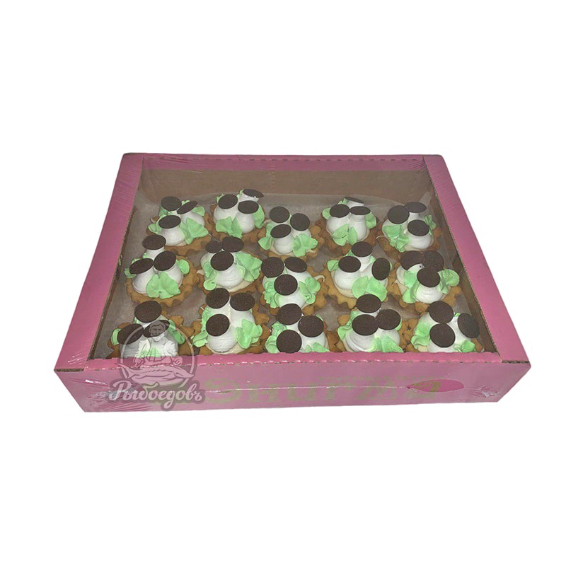 Корзиночки грибочки с кремом 1кг