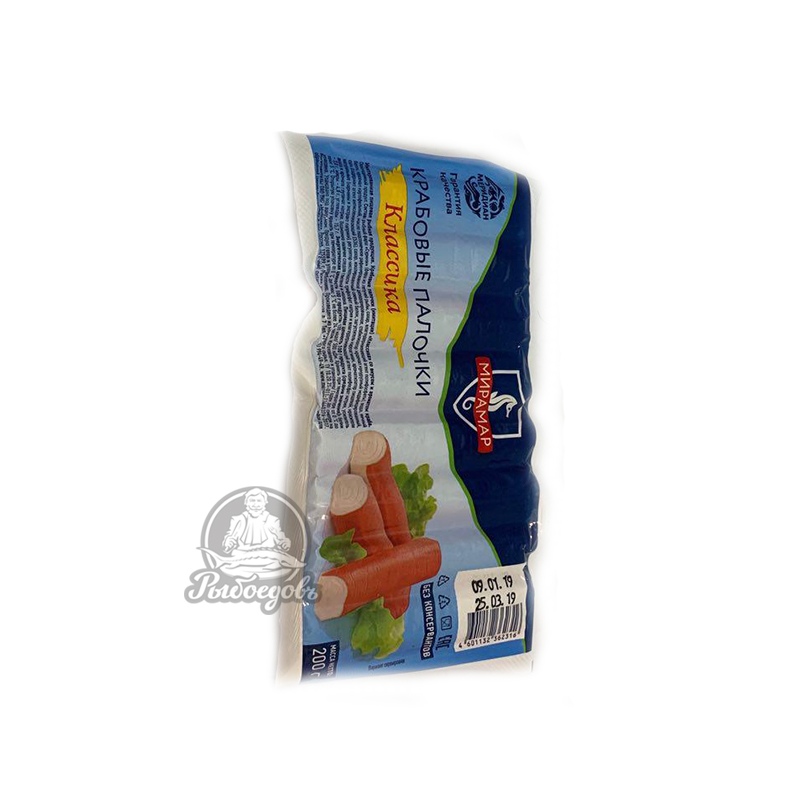 Крабовые палочки Мирамар 200г