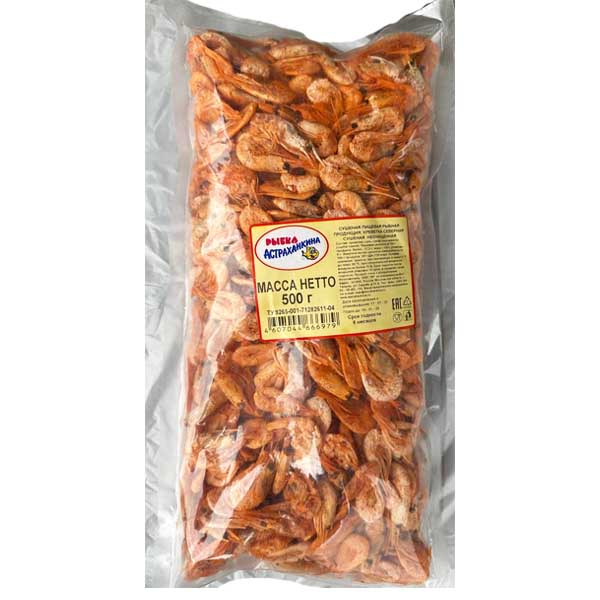 Креветки вяленые 500 гр