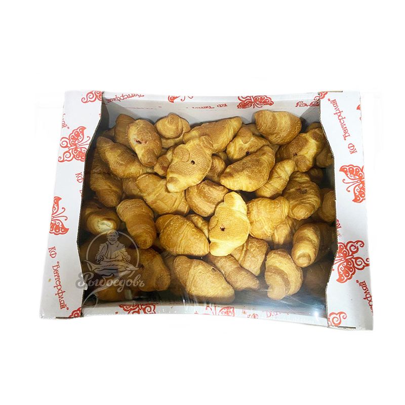 Французские мини круассан с начинкой и вкусом Вишни Баттерфляй 2кг