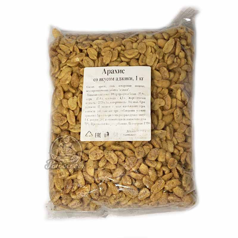 Арахис со вкусом аджики вес 1кг