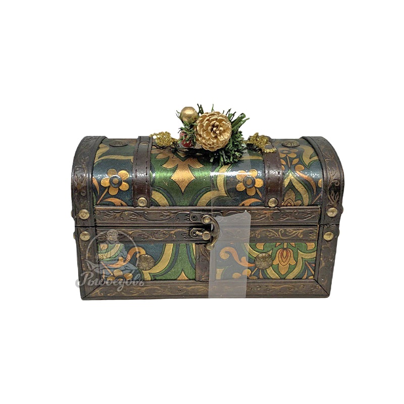 Сундучок  Зеленый Новогоднее Ассорти (Италия) 250гр