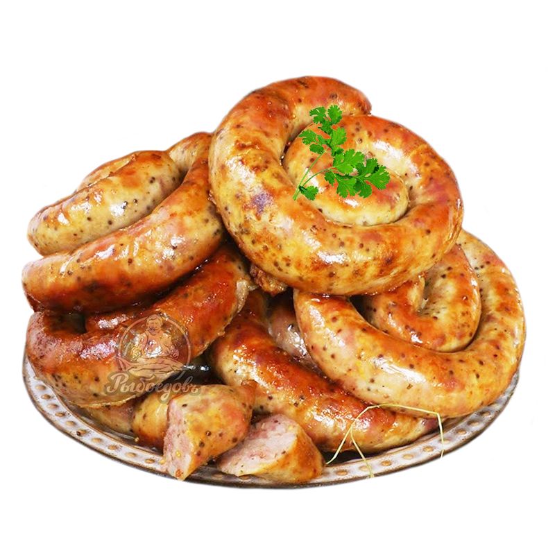 Колбаса жареная домашняя телятина со свининой 100% натуральная 1кг