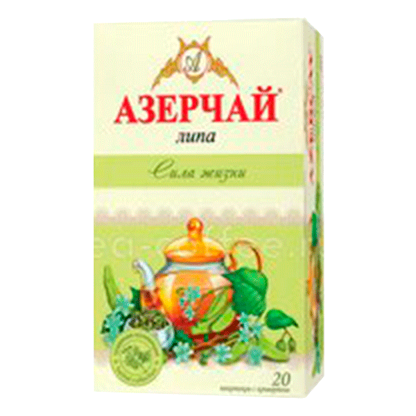 Чай Азерчай Сила жизни липа 20 пакетиков