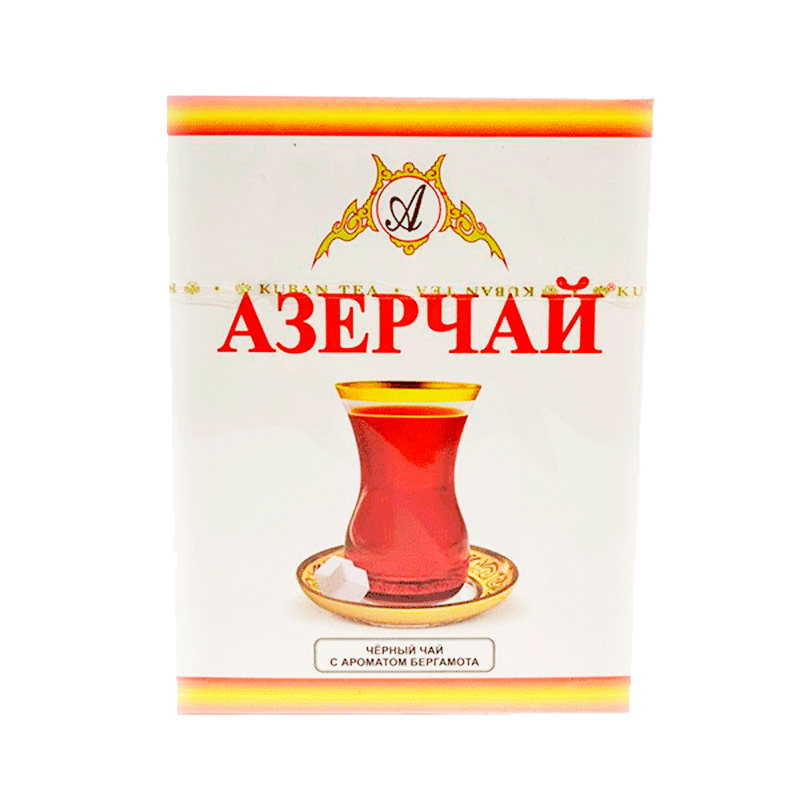 Чай чёрный с ароматом бергамота  Азерчай  100гр