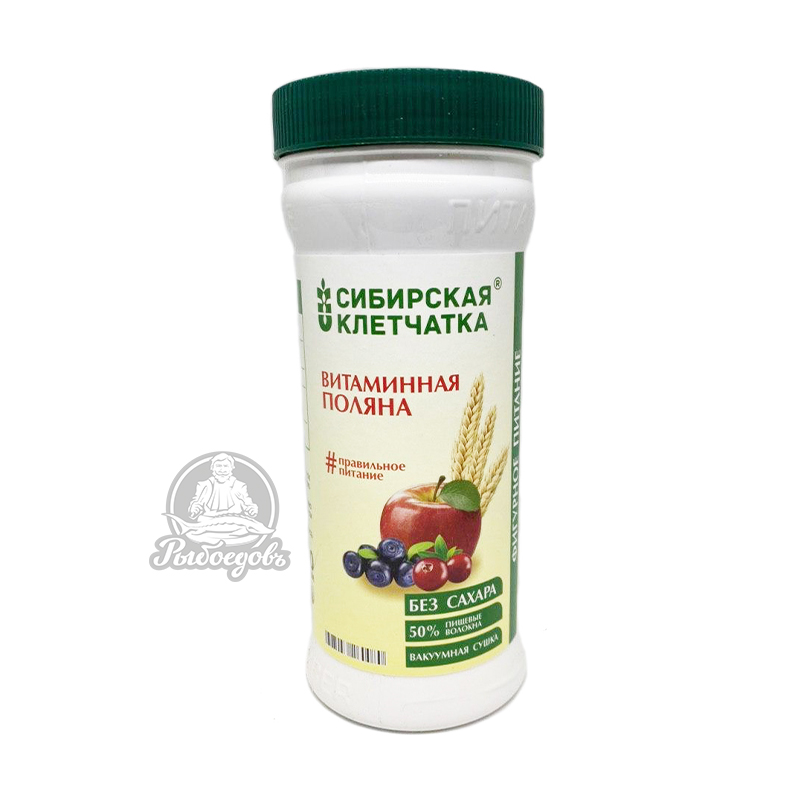 Сибирская Клетчатка Витаминная поляна 280гр
