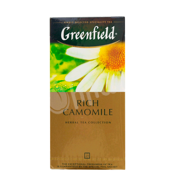 Чай "Ромашка, яблоко, корица Greenfield" 25пак