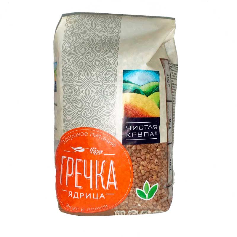 Гречка «Чистая крупа» 800г