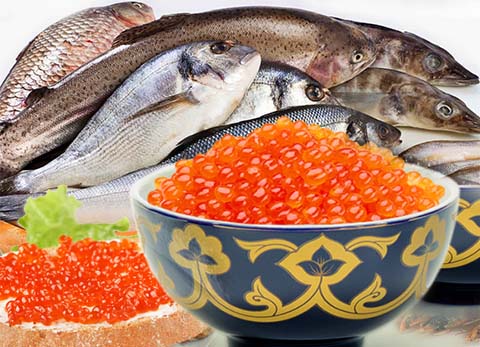 Поступление рыбы и икры