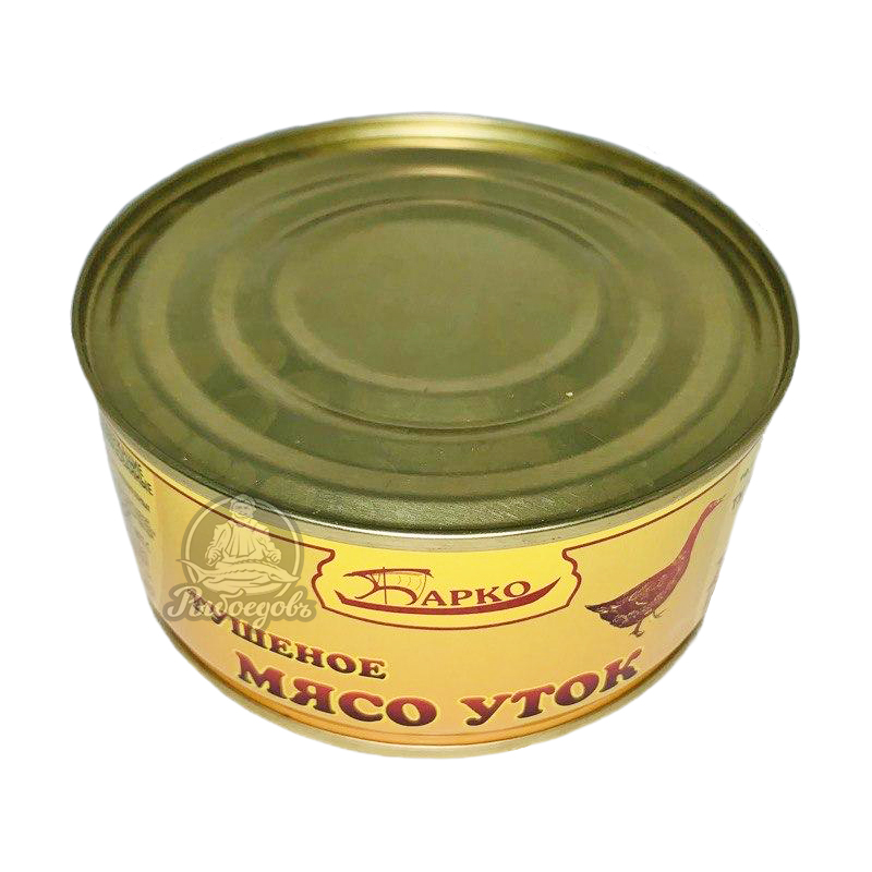 Тушёное мясо уток (барко) в ж/б 300гр