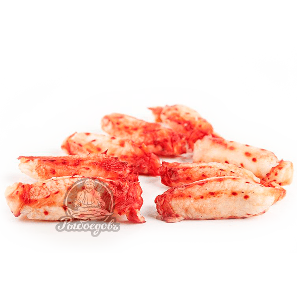 Мясо камчатского краба, 1-я фаланга, без панциря (вес краба 1кг) 2026г.