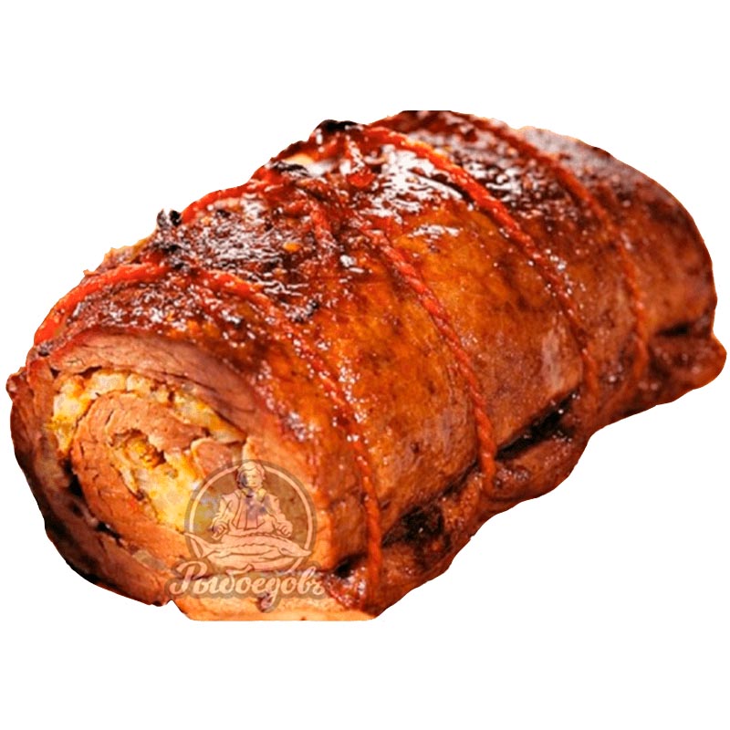 Рулет с индейки холодного копчения