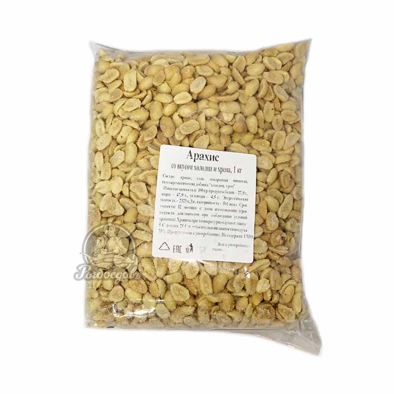 Арахис со вкусом холодца и хрена 1кг