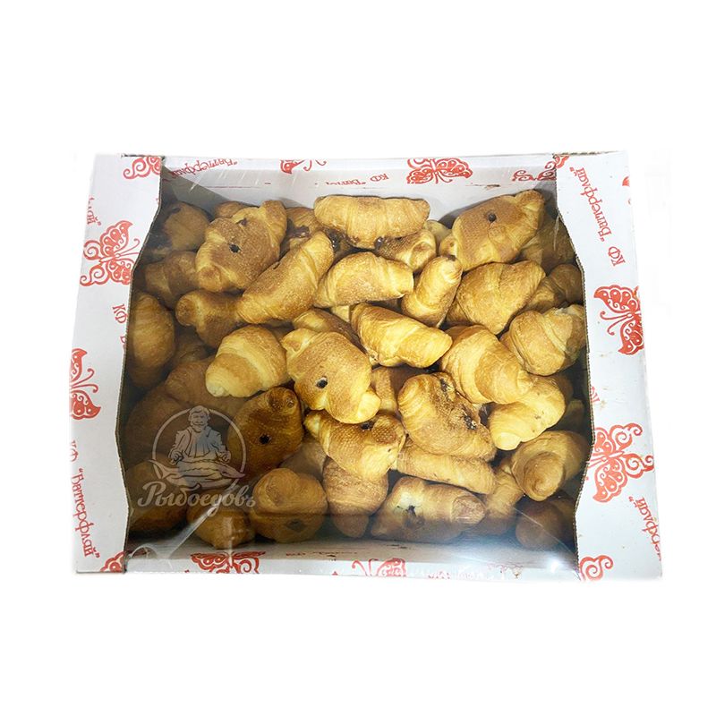 Французские мини круассан с начинкой и вкусом Шоколада Баттерфляй 2кг