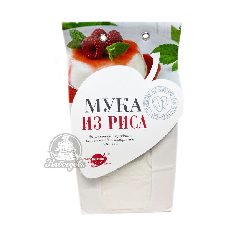 Мука из Риса Продукт из живого зерна 500гр
