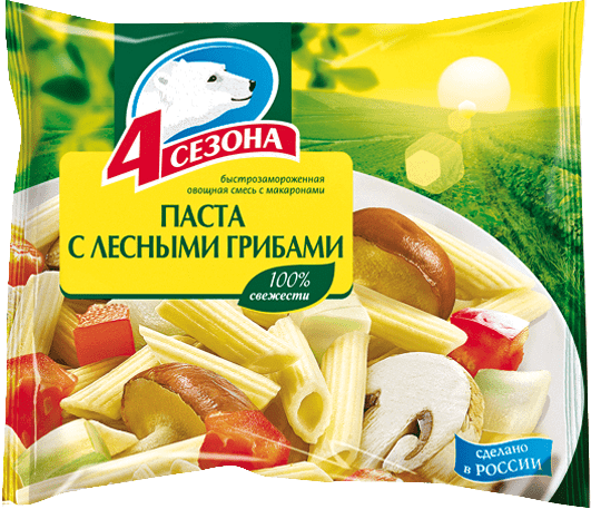 Паста с лесными грибами