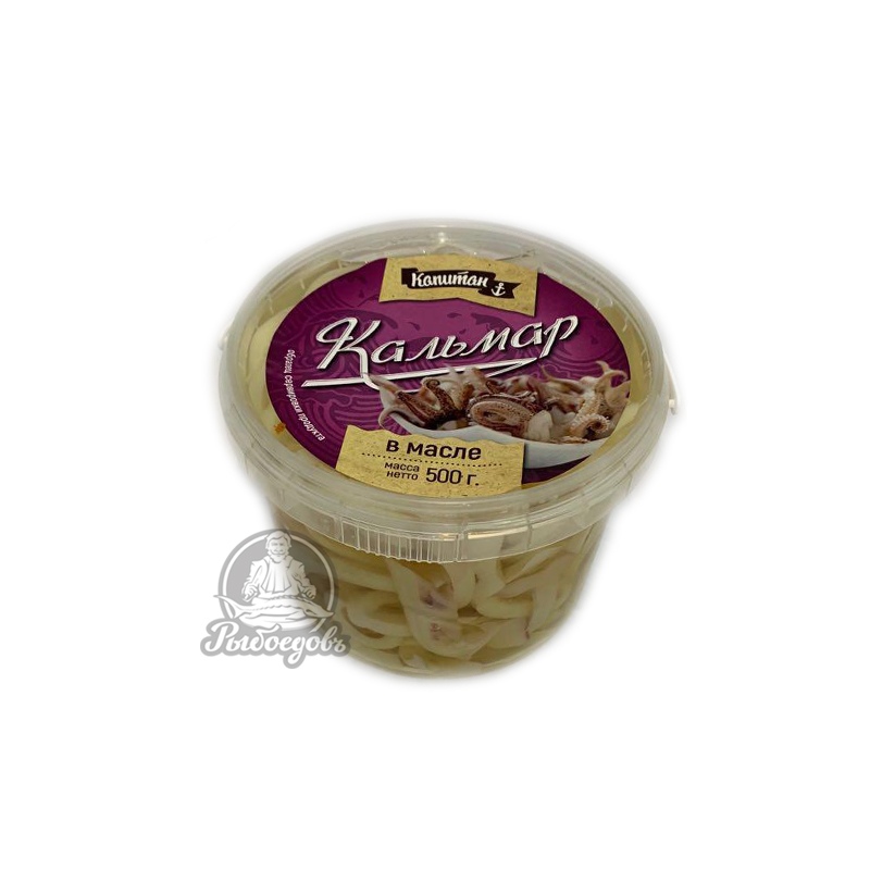 Кальмар в масле 1кг