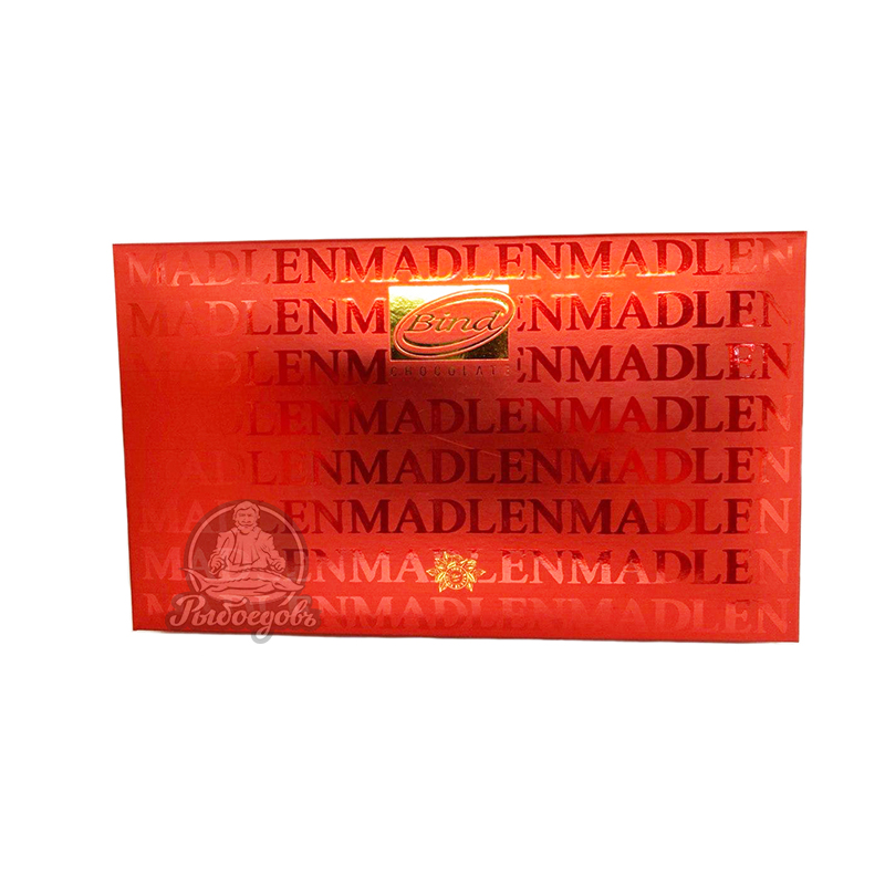 Набор молочного шоколада Мадлен ред Bind Chocolate 150гр