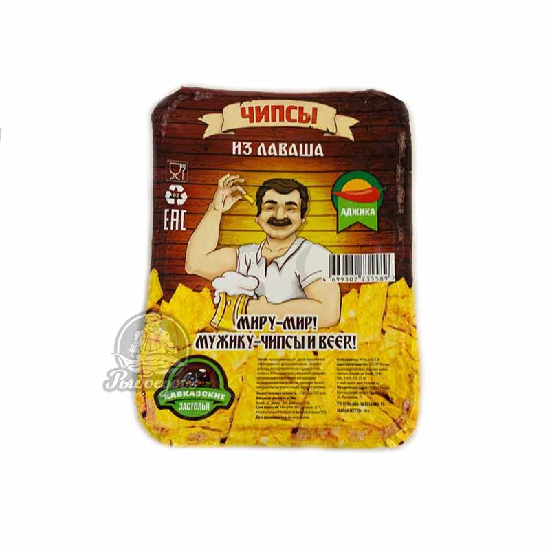 Чипсы из лаваша со вкусом аджики 90г