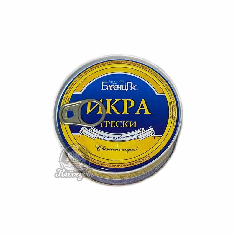 Икра трески 160 г