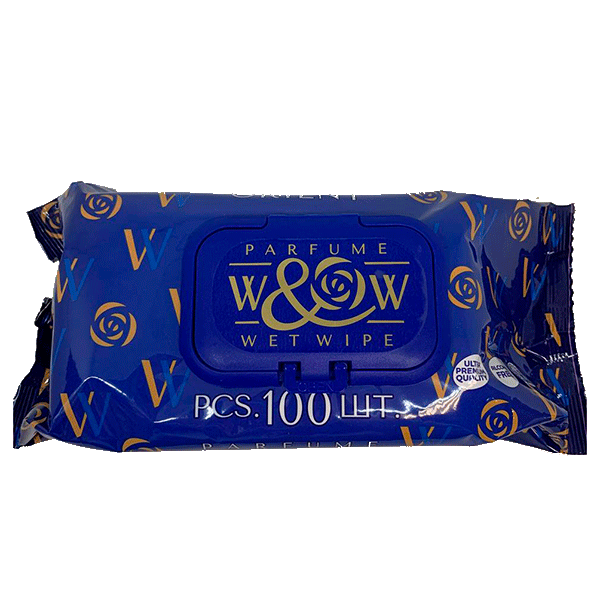 Влажные салфетки Well&Wet 100шт