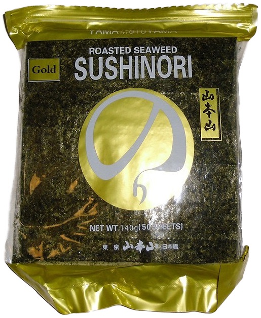 Водоросли морские сушеные Нори 240гр