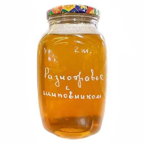 Мёд разнотравье с шиповником 2кг