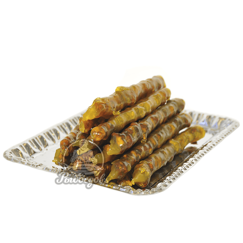 Чурчхела с грецкими орехами и виноградным соком