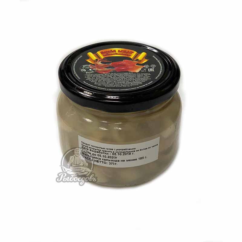Мясо кальмара вес 370гр.
