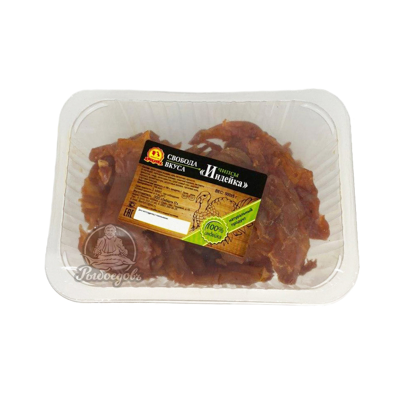 Чипсы индейки в лотке