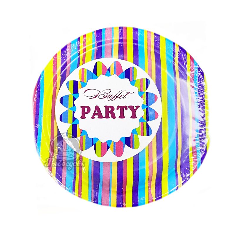 Тарелки одноразовые 6 шт 180mm