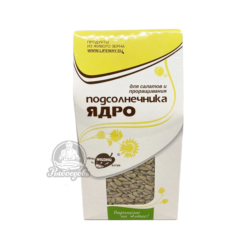 Ядро подсолнечника Продукты из живого зерна 500гр