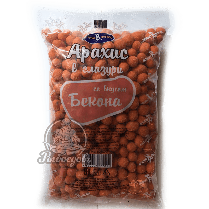 Арахис в глазури со вкусом бекона